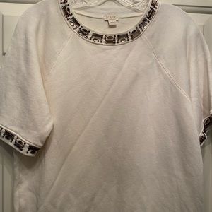 Beaded detail sweatshirt